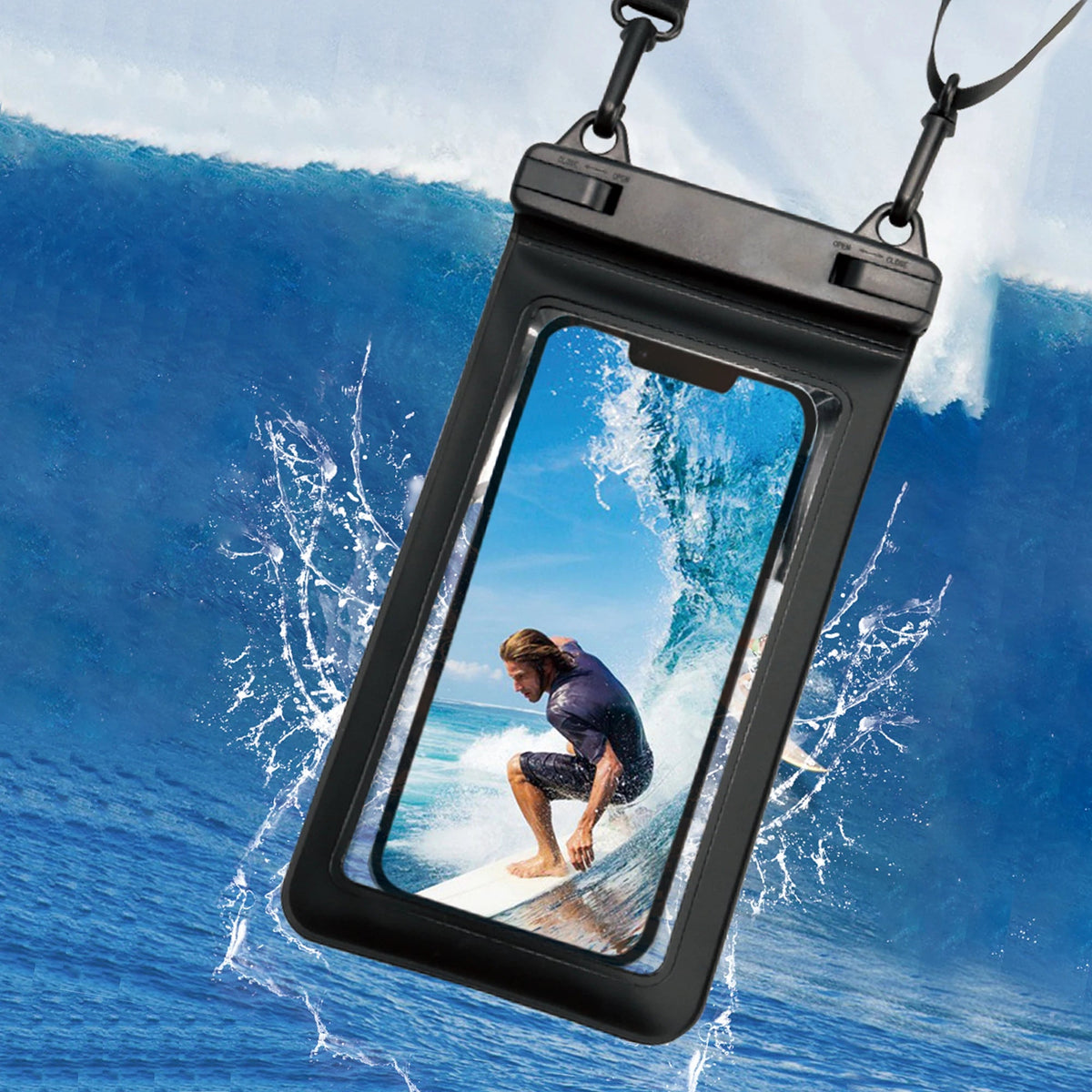 Pochette Étanche Premium™ qui sauve votre téléphone de l’Eau