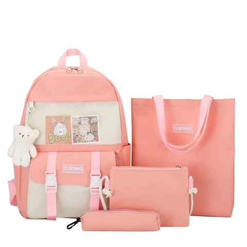 Set Sac à Dos 4 en 1 – Stylé, organisé et confortable Dès le Premier Jour