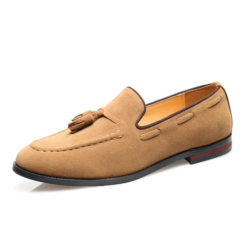 Véritable loafer en cuir  pour homme — Pour les exigences d’un style royalement affirmé