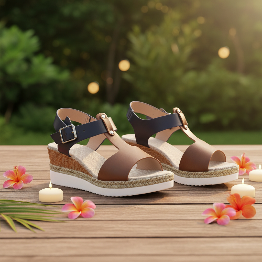 Sandales Premium en cuir véritable - Elégance, confort et caractère
